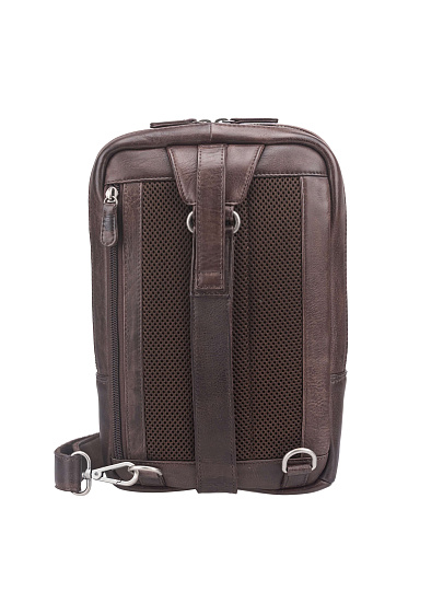 Рюкзак Dr. Koffer из натуральной кожи коричневый