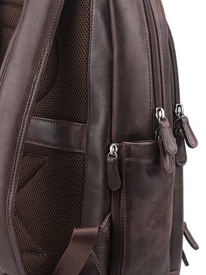Рюкзак Dr. Koffer из натуральной кожи коричневый