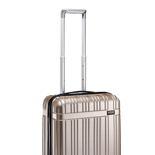 Чемодан на колесах S Dr.Koffer АБС (abs) пластик золото