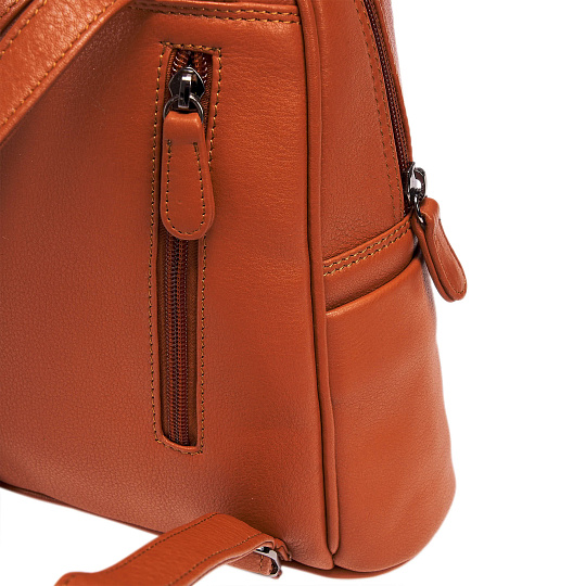 Рюкзак Dr.Koffer из натуральной кожи коричневый