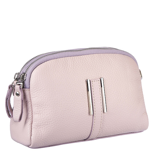 Женская сумка Dr. Koffer из натуральной кожи розовая