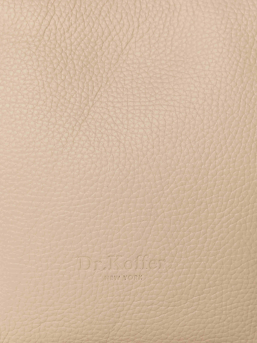 Женская сумка Dr. Koffer из натуральной кожи белая