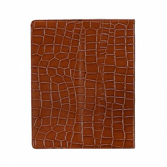 Чехол для Ipad коричневого цвета из фактурной кожи Dr.Koffer X510341-49-05