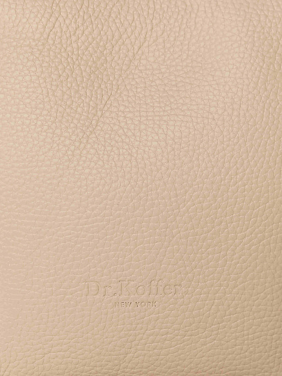 Женская сумка Dr. Koffer из натуральной кожи белая