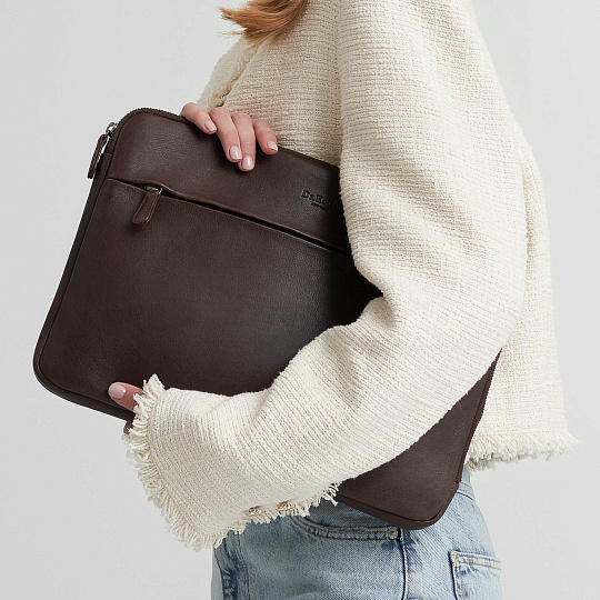 Папка для документов Dr. Koffer из натуральной кожи