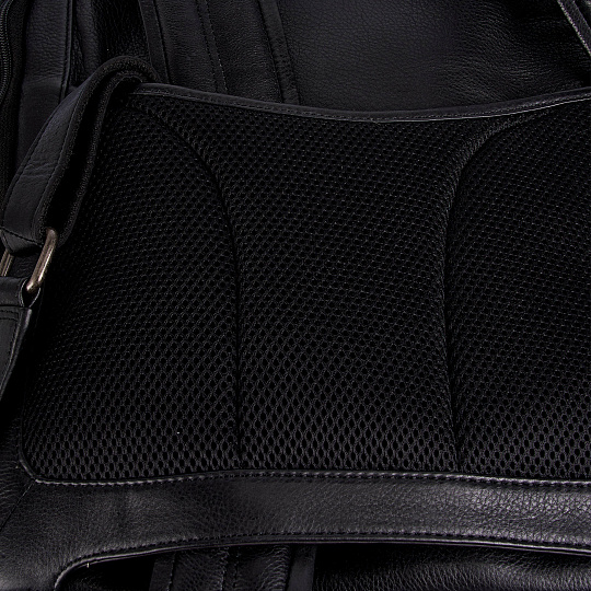 Рюкзак Dr.Koffer из натуральной кожи синий