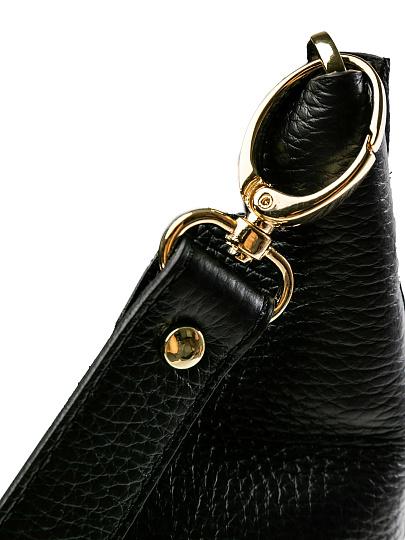 Женская сумка Dr.Koffer из натуральной кожи черная