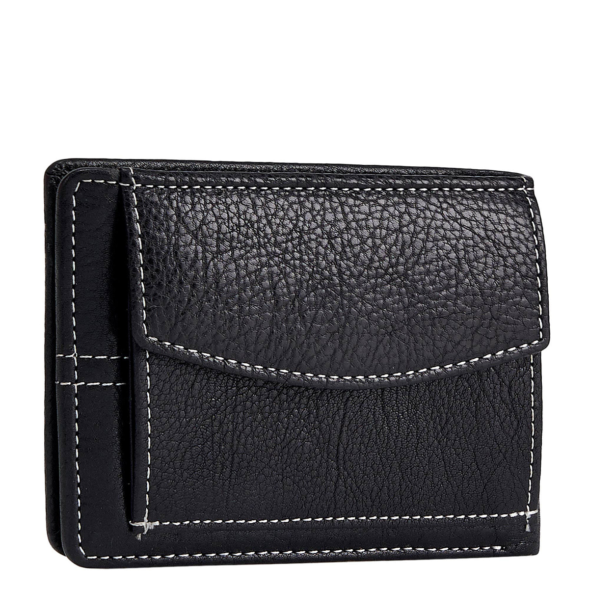 Портмоне Dr.Koffer из натуральной кожи черное