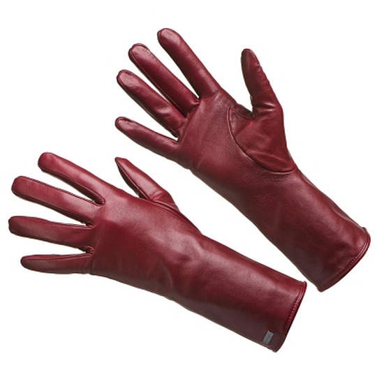 Перчатки с удлиненной манжетой бургунди Dr.Koffer H620108-41-03