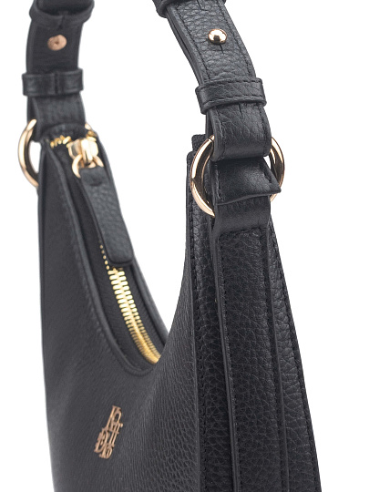 Женская сумка Dr. Koffer из натуральной кожи черная