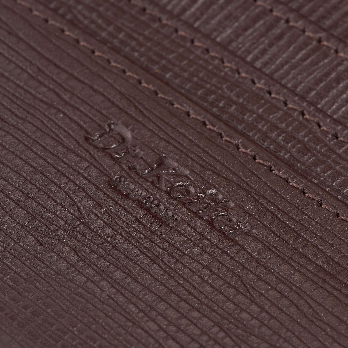 Портмоне Dr.Koffer из натуральной кожи коричневое