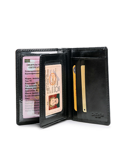 Обложка для автодокументов из натуральной кожи Dr. Koffer