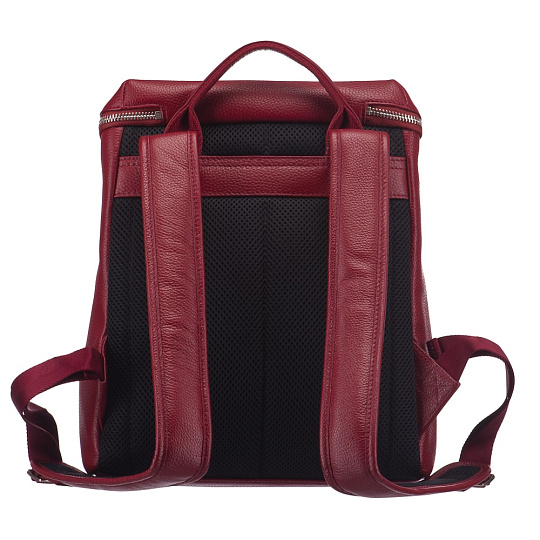 Рюкзак Dr.Koffer из натуральной кожи бордовый