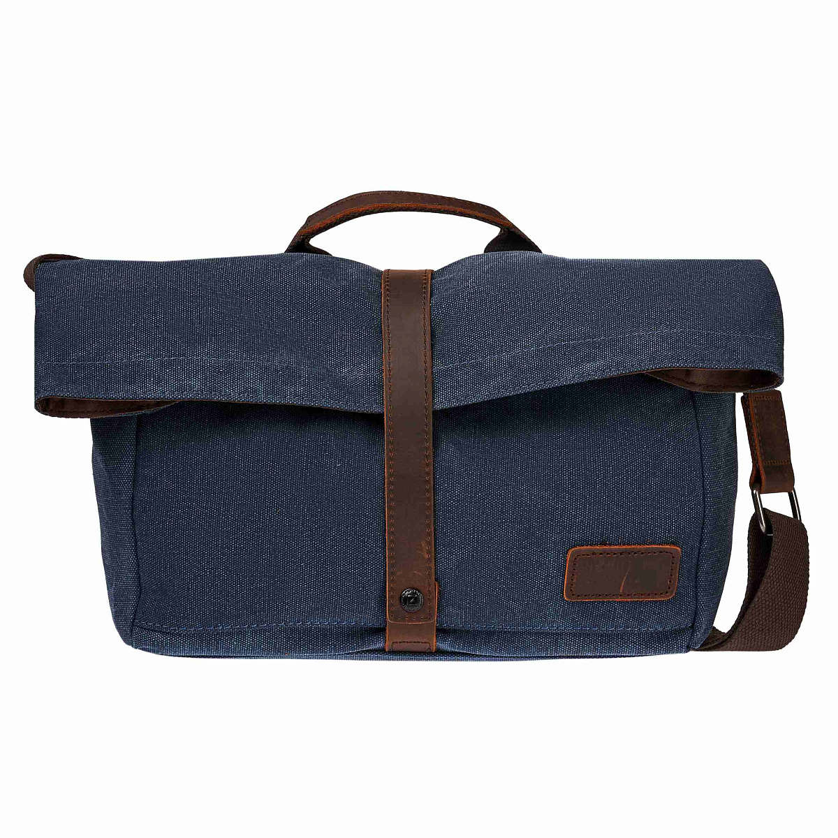 Сумка через плечо Dr.Koffer из канваса и натуральной кожи