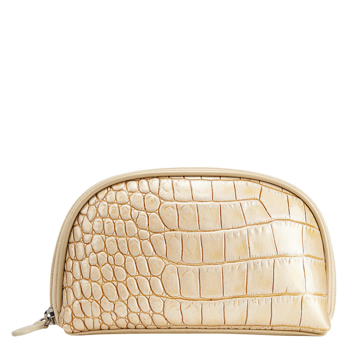 Косметичка Dr.Koffer из натуральной кожи белая