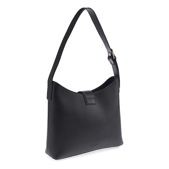 Женская сумка Dr. Koffer из натуральной кожи черная