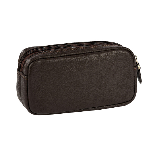 Несессер Dr.Koffer из натуральной кожи коричневый