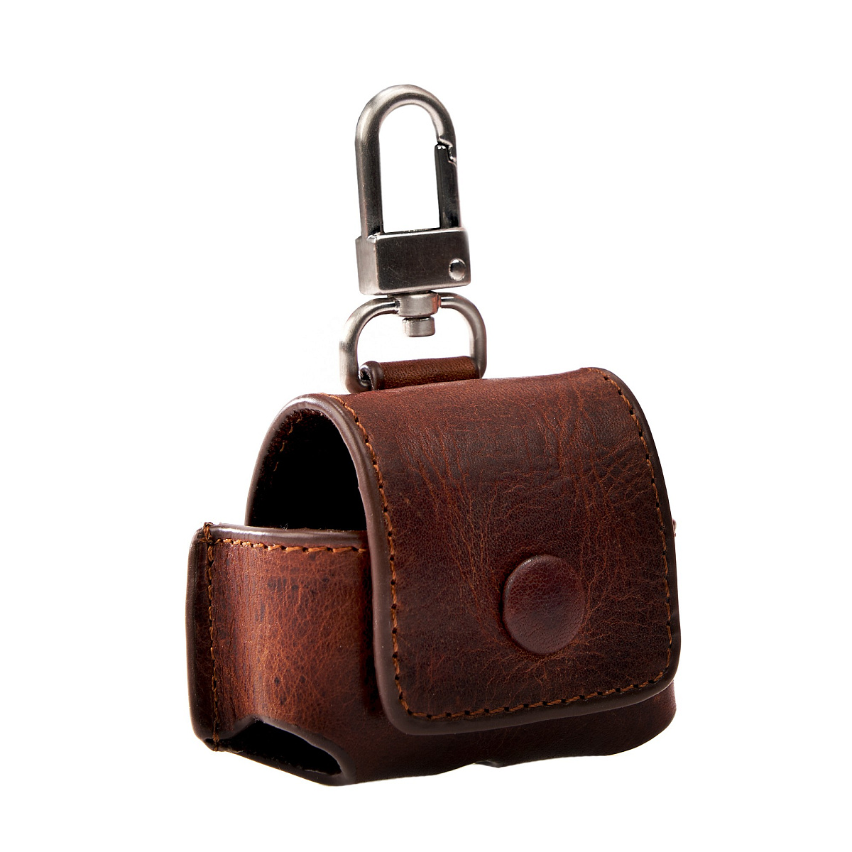 Чехол для AirPods из натуральной кожи коричневый Dr.Koffer