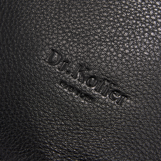 Женская сумка Dr.Koffer из натуральной кожи чёрная