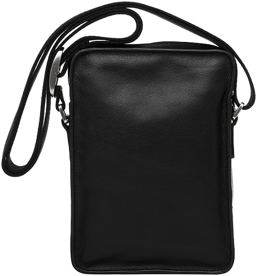 Прямоугольная сумка черного цвета с клапаном Dr.Koffer M402374-115-04