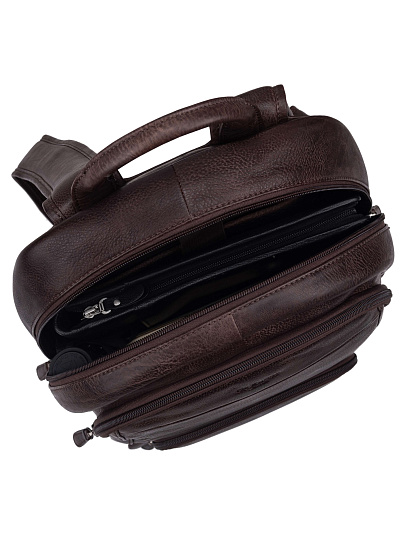 Рюкзак Dr. Koffer из натуральной кожи коричневый