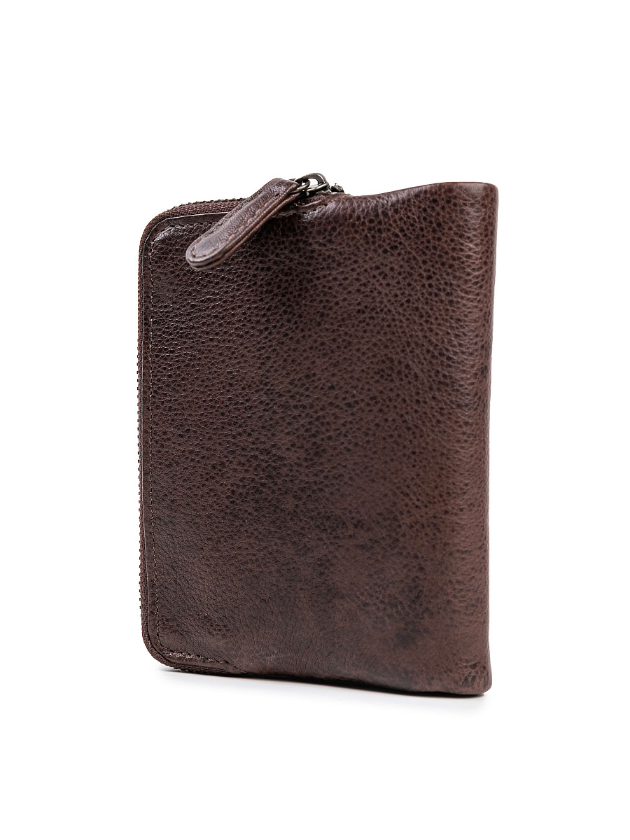 Портмоне Dr.Koffer из натуральной кожи коричневое