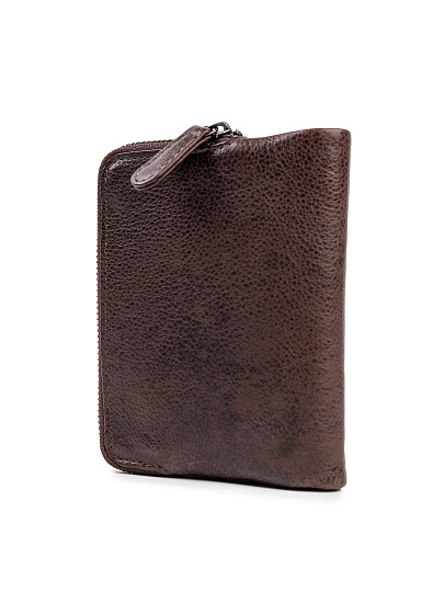 Портмоне Dr.Koffer из натуральной кожи коричневое