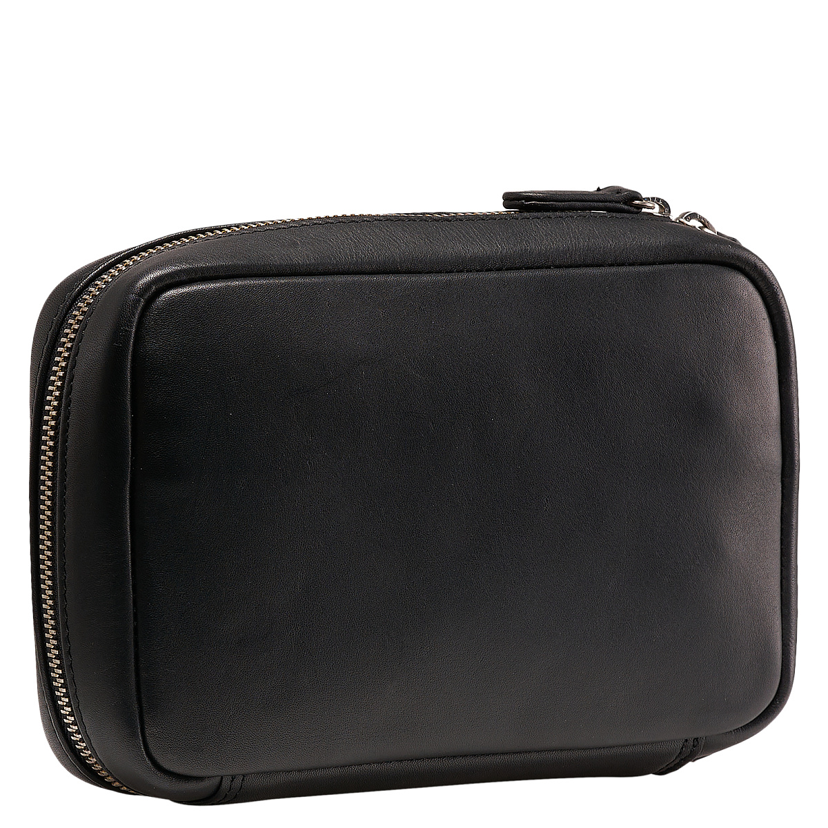 Несессер Dr. Koffer из натуральной кожи черный