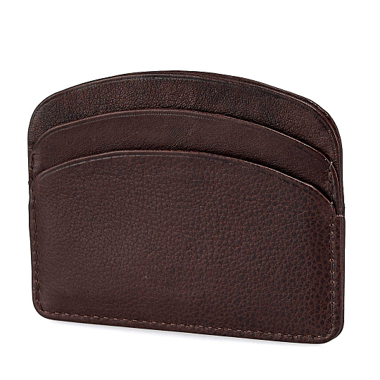 Кредитница Dr.Koffer из натуральной кожи коричневая