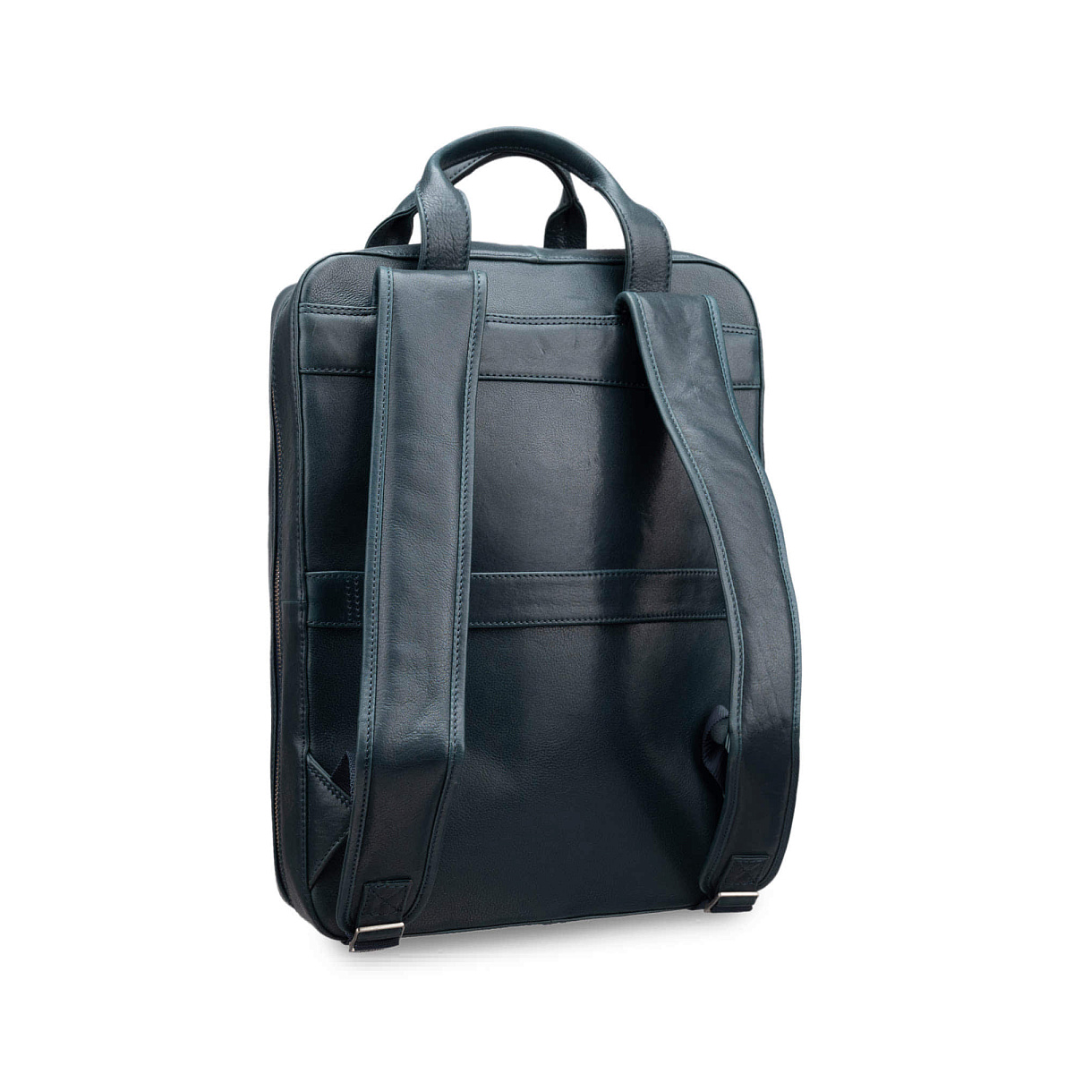 Рюкзак Dr.Koffer из натуральной кожи синий