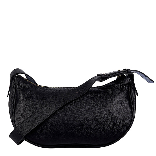 Женская сумка Dr. Koffer из натуральной кожи черная