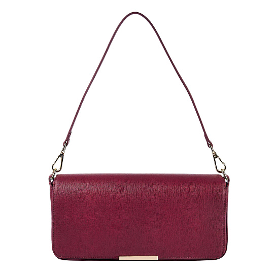 Женская сумка  Dr. Koffer из натуральной кожи бордовая