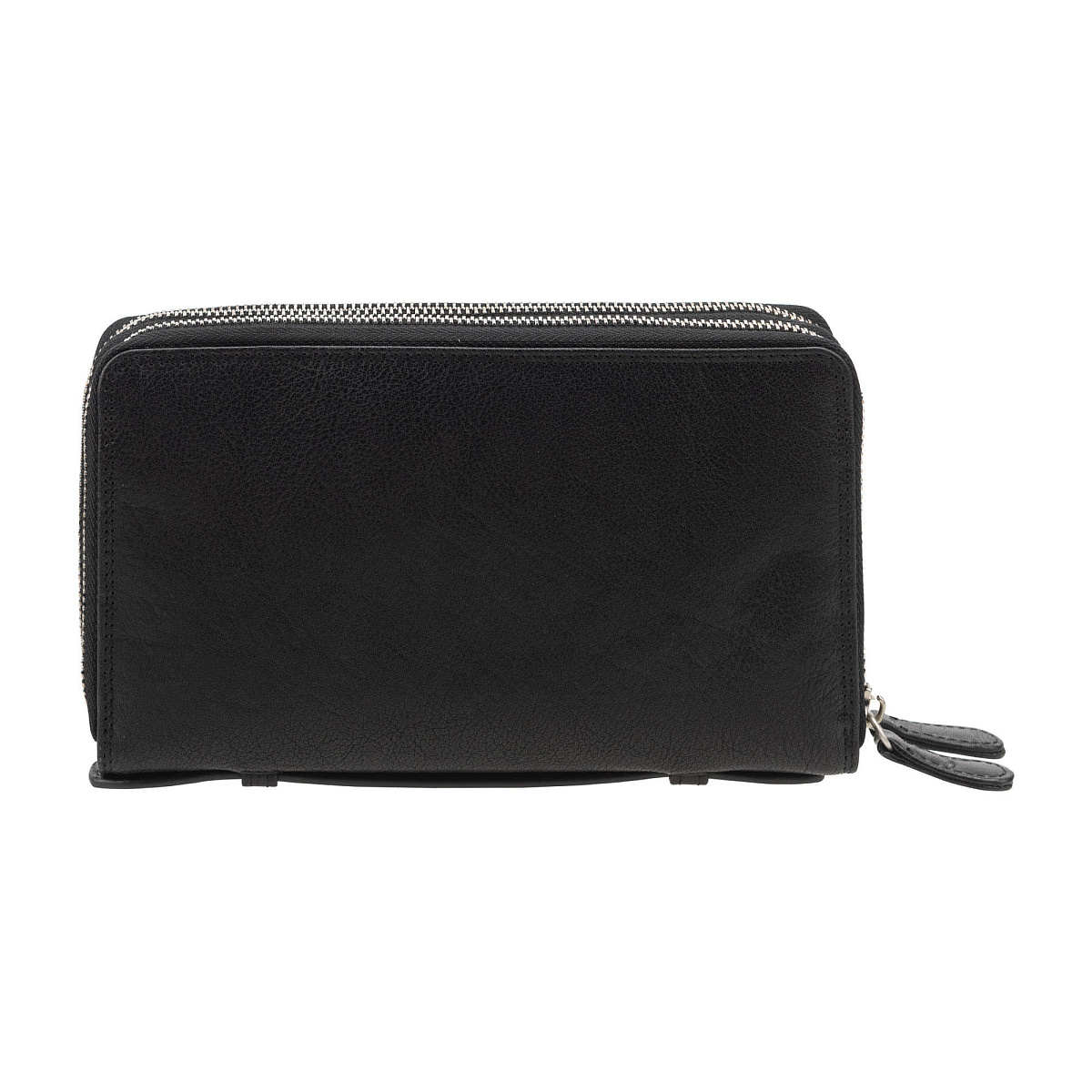 Портмоне Dr. Koffer из натуральной кожи черная