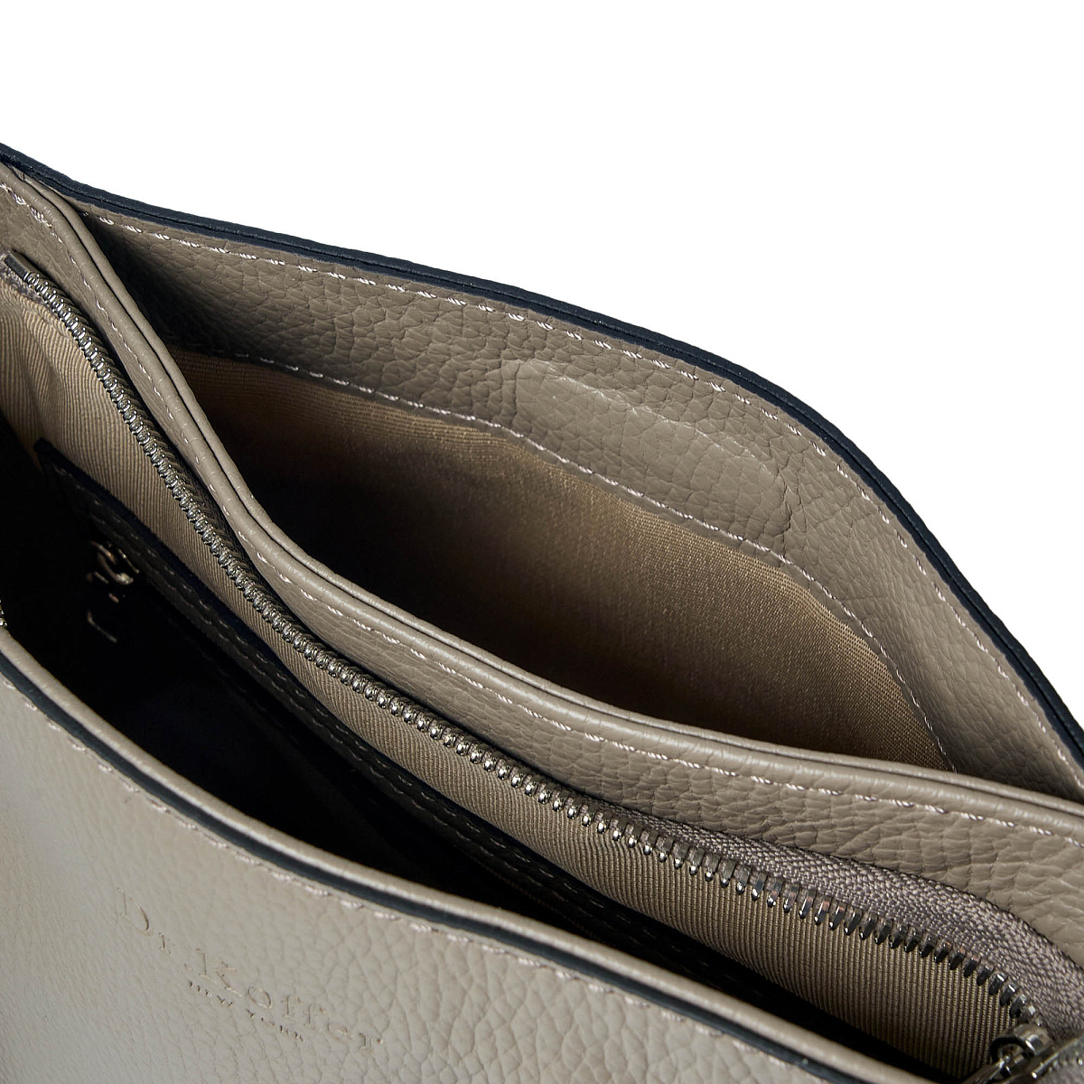 Женская сумка Dr. Koffer из натуральной кожи коричневая