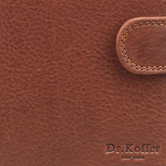 Обложка для паспорта/автодок из натуральной кожи Dr. Koffer