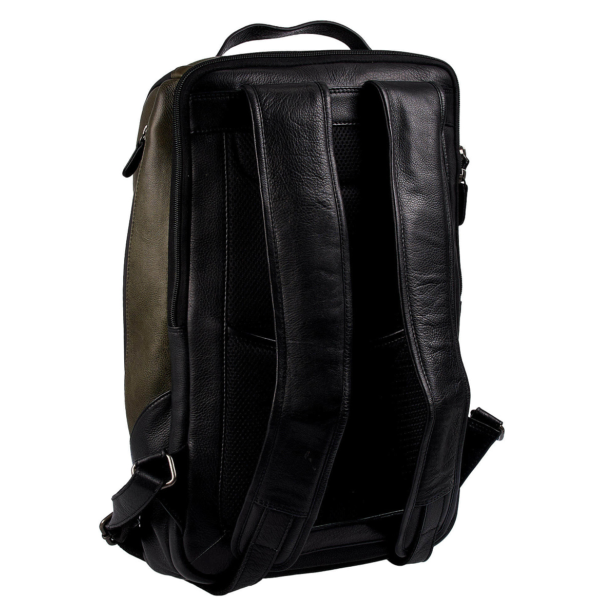 Рюкзак Dr.Koffer из натуральной кожи зеленый