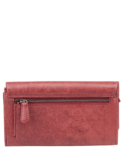 Кошелек Dr.Koffer из натуральной кожи бордовый