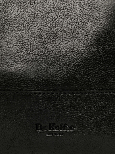 Рюкзак Dr.Koffer из натуральной кожи черный