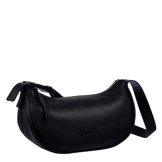 Женская сумка Dr. Koffer из натуральной кожи черная