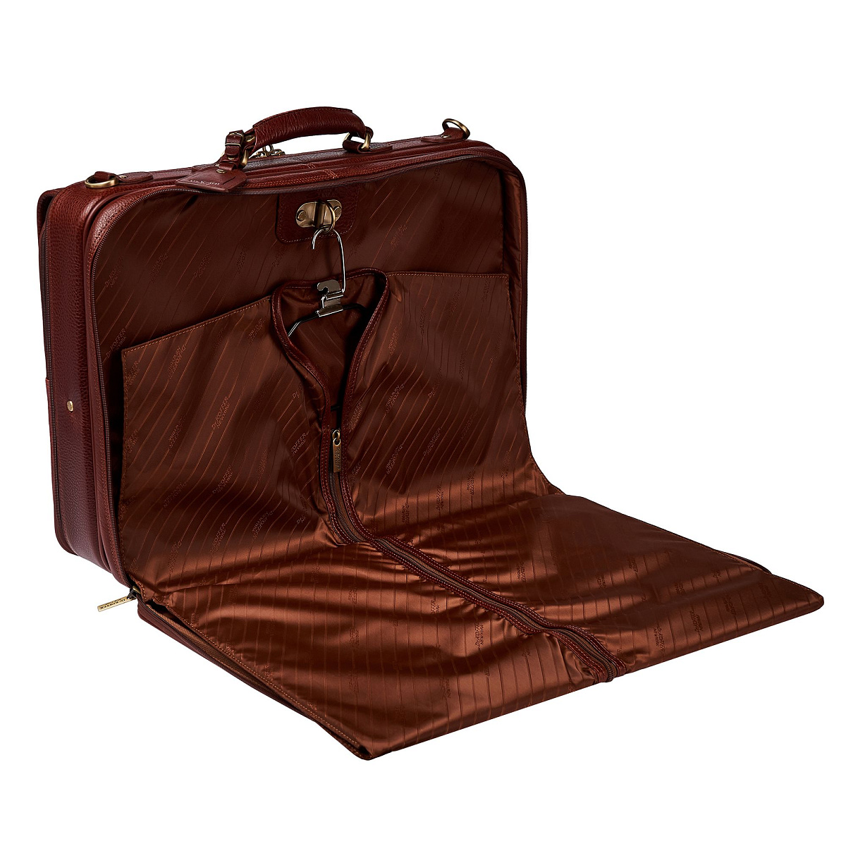 Сумка дорожная портплед Dr.Koffer из натуральной кожи