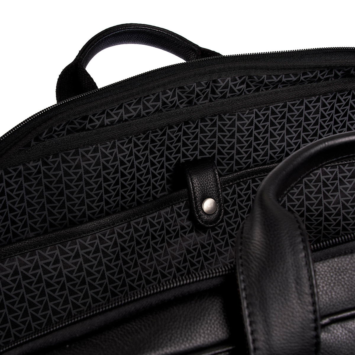 Сумка дорожная Dr.Koffer из натуральной кожи черная