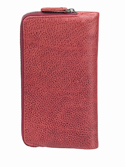 Кошелек Dr.Koffer из натуральной кожи бордовый