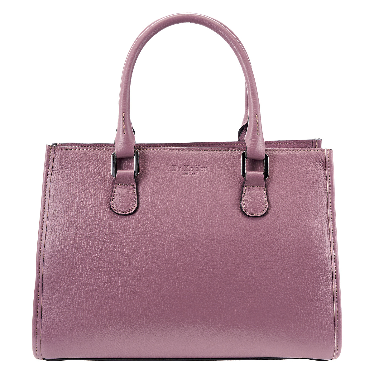 Женская сумка Dr. Koffer из натуральной кожи цвета фуксия