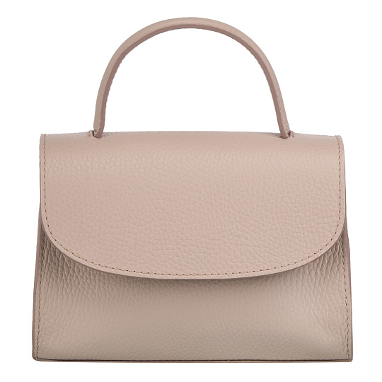 Женская сумка Dr. Koffer из натуральной кожи бежевая