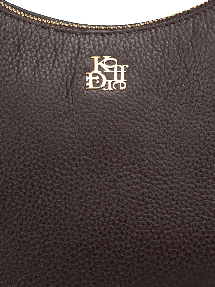 Женская сумка Dr. Koffer из натуральной кожи коричневая