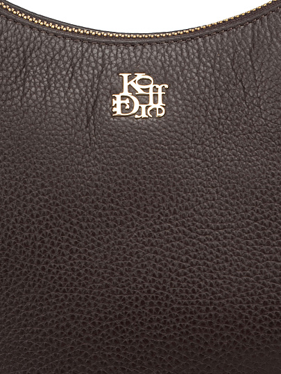 Женская сумка Dr. Koffer из натуральной кожи коричневая