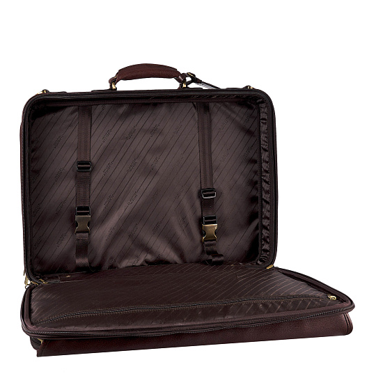 Сумка дорожная портплед Dr.Koffer из натуральной кожи