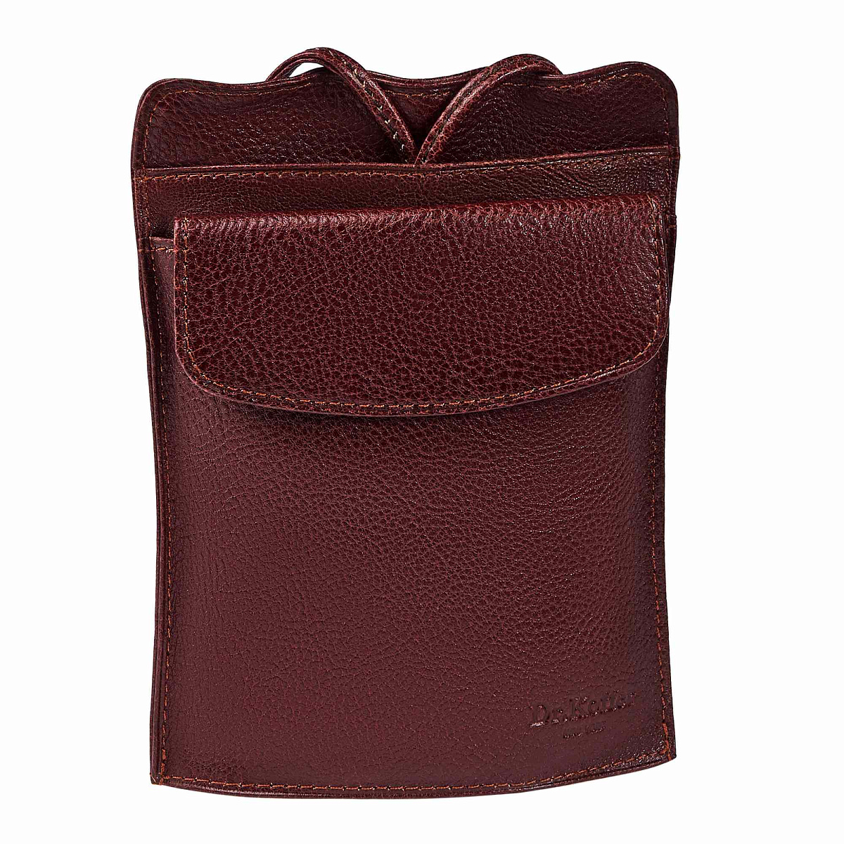 Нагрудный кошелек дорожный Dr.Koffer из натуральной кожи