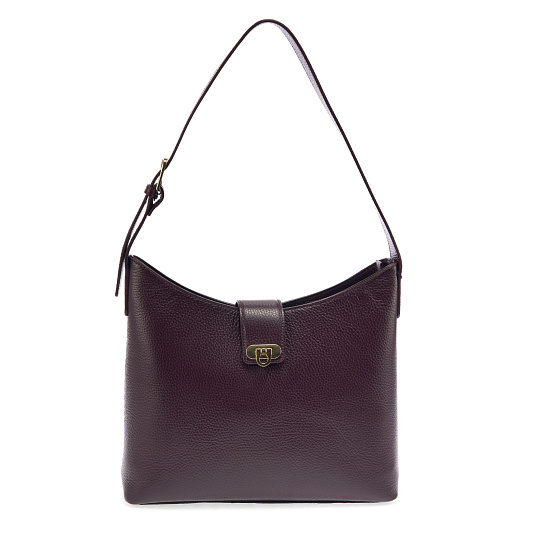 Женская сумка  Dr. Koffer из натуральной кожи фиолетовая