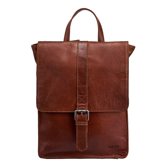 Рюкзак Dr.Koffer из натуральной кожи светло-коричневый
